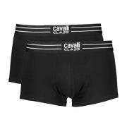 Cavalli Class Herr Svart Boxer Briefs Pack Black, Herr