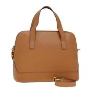 Celine Vintage Pre-owned Laeder handvskor Brown, Dam