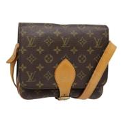 Louis Vuitton Vintage Pre-owned Canvas louis-vuitton-vskor Brown, Dam