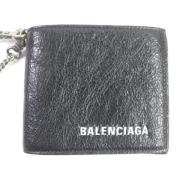 Balenciaga Vintage Pre-owned Laeder plnbcker Black, Herr