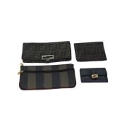 Fendi Vintage Pre-owned Canvas plnbcker Black, Dam