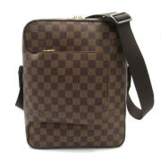 Louis Vuitton Vintage Pre-owned Canvas crossbodyvskor Brown, Dam