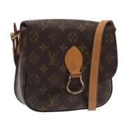 Louis Vuitton Vintage Pre-owned Canvas louis-vuitton-vskor Brown, Dam