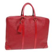 Louis Vuitton Vintage Pre-owned Laeder portfljer Red, Dam