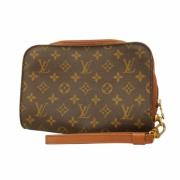 Louis Vuitton Vintage Pre-owned Tyg louis-vuitton-vskor Brown, Herr