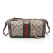 Gucci Vintage Pre-owned Canvas crossbodyvskor Beige, Dam