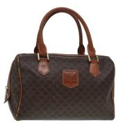 Celine Vintage Pre-owned Canvas handvskor Brown, Dam