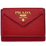 Prada Vintage Pre-owned Laeder plnbcker Red, Dam