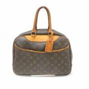 Louis Vuitton Vintage Pre-owned Canvas handvskor Brown, Dam