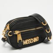 Moschino Pre-Owned Pre-owned Nylon axelremsvskor Black, Dam