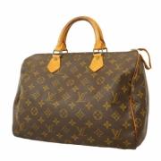 Louis Vuitton Vintage Pre-owned Tyg louis-vuitton-vskor Brown, Dam