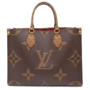 Louis Vuitton Vintage Pre-owned Tyg louis-vuitton-vskor Brown, Dam