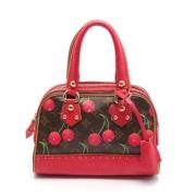 Louis Vuitton Vintage Pre-owned Canvas handvskor Red, Dam