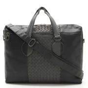 Bottega Veneta Vintage Pre-owned Laeder portfljer Black, Dam