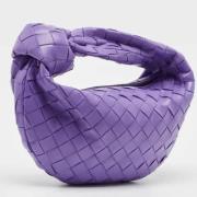 Bottega Veneta Vintage Pre-owned Laeder handvskor Purple, Dam