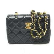 Chanel Vintage Pre-owned Laeder chanel-vskor Black, Dam