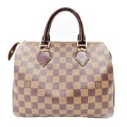 Louis Vuitton Vintage Pre-owned Canvas handvskor Brown, Dam