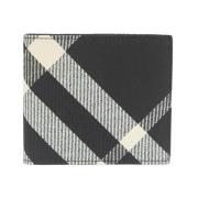 Burberry Kolla Jacquard Bi-Fold Plånbok Black, Unisex