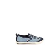 Valentino Vintage Pre-owned Tyg sneakers Blue, Dam