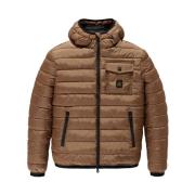 RefrigiWear Brun Nylon Huva Dunjacka Brown, Herr