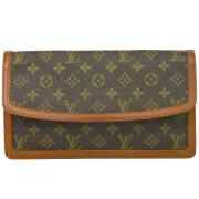 Louis Vuitton Vintage Pre-owned Canvas louis-vuitton-vskor Brown, Dam