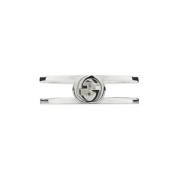 Gucci Interlocking Interlocking G ring i sterlingsilver liten 6mm Gray...