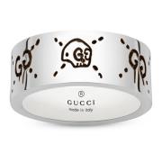 Gucci 925 sterlingsilver - Gucci Ghost ring i blank åldrat sterlingsil...