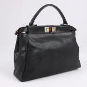 Fendi Vintage Pre-owned Laeder handvskor Black, Dam