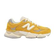 New Balance Gula Mocka Snörskor för Män Yellow, Herr