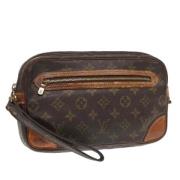 Louis Vuitton Vintage Pre-owned Canvas kuvertvskor Brown, Dam