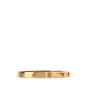 Tory Burch Elegant Guld Metall Armband Yellow, Dam