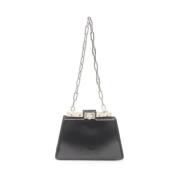 Fendi Vintage Pre-owned Laeder handvskor Black, Dam