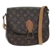 Louis Vuitton Vintage Pre-owned Canvas louis-vuitton-vskor Brown, Dam