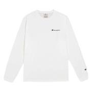 Champion Långärmad T-shirt White, Herr