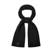 UGG Chunky Rib Scarf Black, Dam