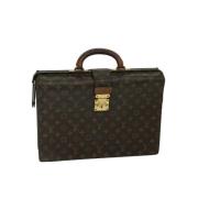 Louis Vuitton Vintage Pre-owned Canvas louis-vuitton-vskor Beige, Dam