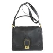 Fendi Vintage Pre-owned Laeder fendi-vskor Black, Dam