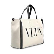 Valentino Läderhandväska Beige, Dam