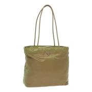 Prada Vintage Pre-owned Nylon prada-vskor Green, Dam