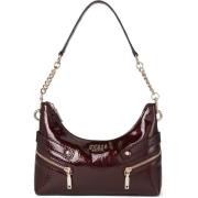 Guess Burgundy Axelväska Trissa Girlfriend Purple, Dam