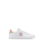 Tory Burch Vita Läder Court Sneakers White, Dam