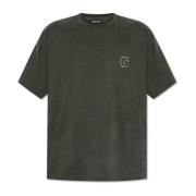 Giorgio Armani T-shirt med logotyp Green, Herr