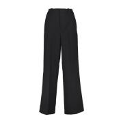 Elisabetta Franchi Ghoul Pantalon i grått och svart Black, Dam