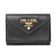 Prada Vintage Pre-owned Laeder plnbcker Black, Dam