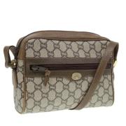 Gucci Vintage Pre-owned Laeder gucci-vskor Beige, Dam