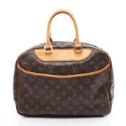 Louis Vuitton Vintage Pre-owned Tyg louis-vuitton-vskor Brown, Dam