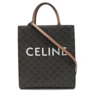 Celine Vintage Pre-owned Canvas celine-vskor Brown, Dam