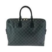 Louis Vuitton Vintage Pre-owned Canvas louis-vuitton-vskor Black, Dam