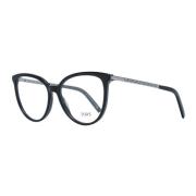 Tod's CatEye Svarta Glasögon Kvinnor Full-Rim Black, Dam