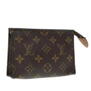 Louis Vuitton Vintage Pre-owned Canvas necessrer Brown, Dam